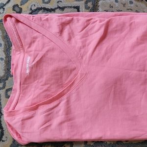 Women's V-Neck T-shirt M (10-12)